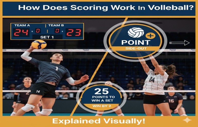 How Does Scoring Work In Volleyball?